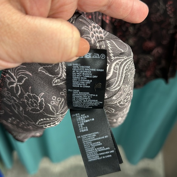 Reiss Billie-printed dress size 8 - Picture 8 of 10